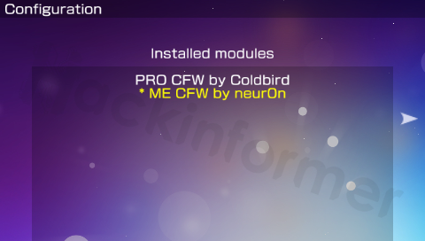 Infinity_Bootloader Config CFW Module Screen.png